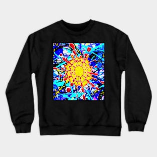 rainbow spray graffiti pop art by LEG Crewneck Sweatshirt